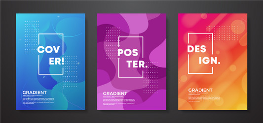 dynamic textured background design in 3d style vector image