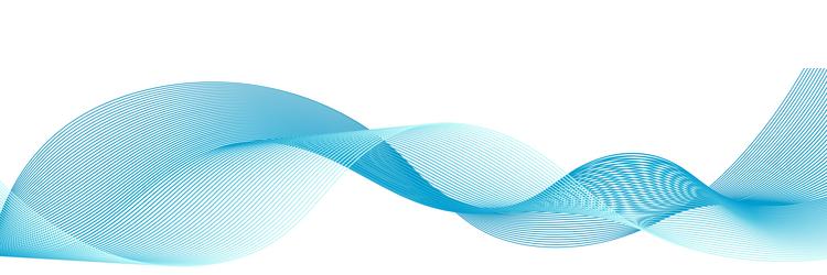 undulate wave swirl swoosh dynamic twisted lines vector image