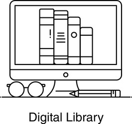 Elibrary Vector Element Elibrary Vector Images (93)