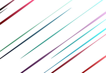 random colorful lines with gradient fill vector image