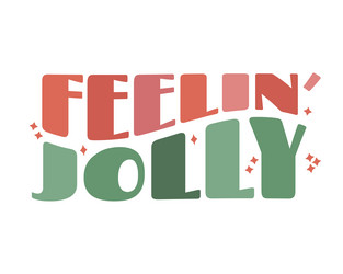 Retro christmas vector