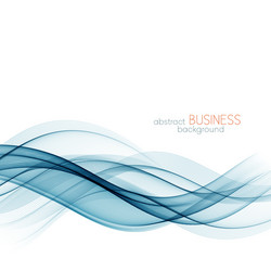 abstract color wave design element vector image