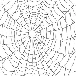 Cobweb pattern background vector