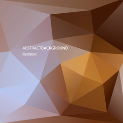 abstract triangular background vector image
