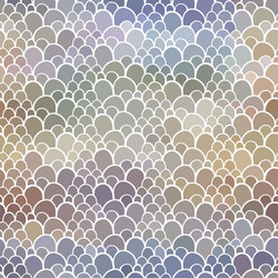 seamless pattern with abstract scale texture vector image