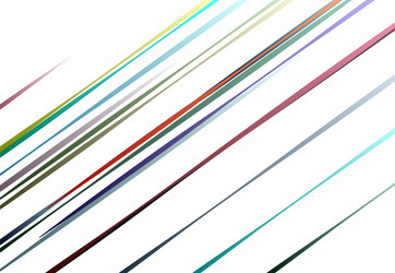 random colorful lines with gradient fill vector image