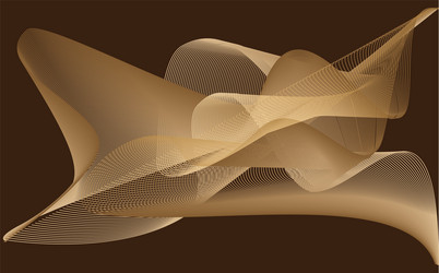 abstract linear colorful background vector image