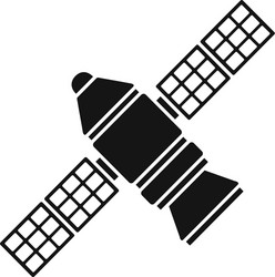 astronomy space station icon simple style vector