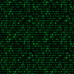 Binary Code Background vector image