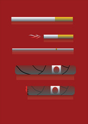 cigarettes vector