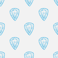 gemstone seamless pattern for print or web design vector image