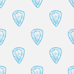 Gemstone seamless pattern for print or web design vector