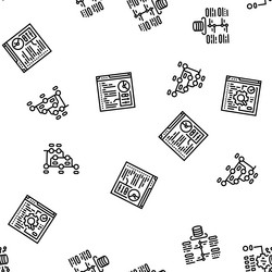 software engineer computer code seamless pattern vector image