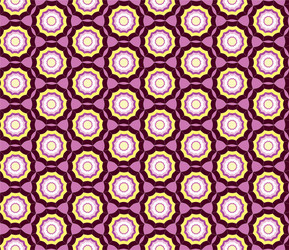 geometric seamless pattern abstract ornament vector image