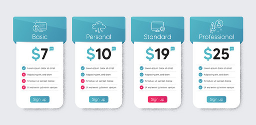 cloud computing monitor settings and bitcoin vector image