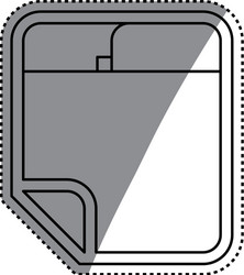 browser web interface vector image