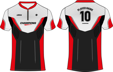 Camouflage sports jersey t shirt design concept Vector Image