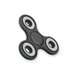 Fidget spinner toy vector