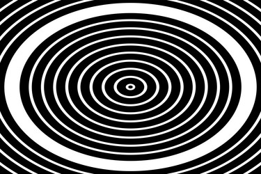 oval lines pattern vector image