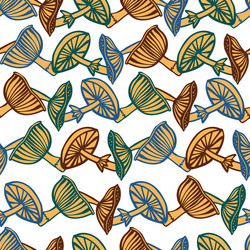 seamless colorful pattern with lined vector image