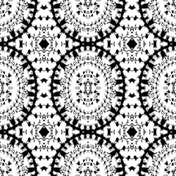 seamless geometric pattern in ethnic style vector image