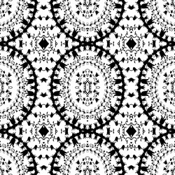 seamless geometric pattern in ethnic style vector