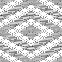 seamless geometrical pattern vintage background vector image