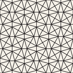 seamless pattern repeating geometric elements vector image