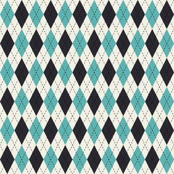 pattern background with argyle design vector image