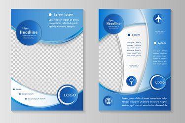 Business brochure or cover vector