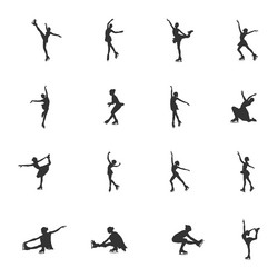 Female Step Team Silhouette