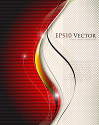 abstract science and technology background vector image