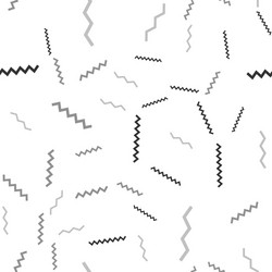 abstract zigzag seamless pattern sketch vector