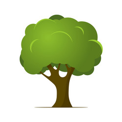 Cartoon tree vector