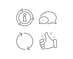 refresh arrow line icon rotation arrowhead vector image