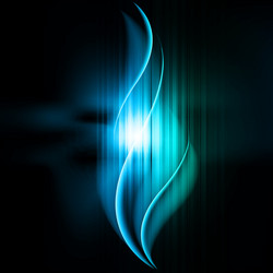 abstract background with waves and lines vector image