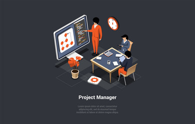 Startup Project Software Development vector image