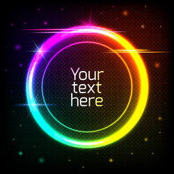 Abstract Geometric Circle Background vector image