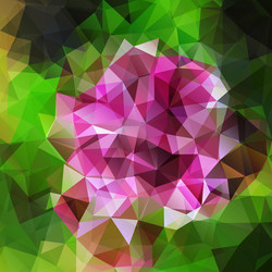 Abstract geometric background with polygons vector