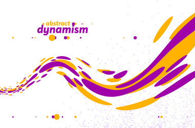 fluid lava shapes abstract background dynamic vector image