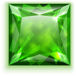 Princess gem cut Royalty Free Vector Image - VectorStock