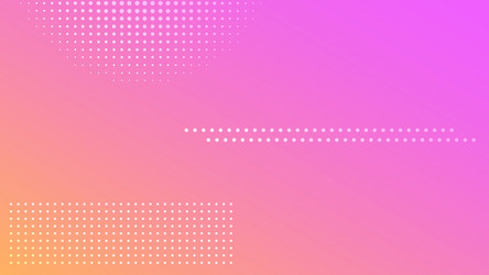 abstract gradient geometric background with dots vector image