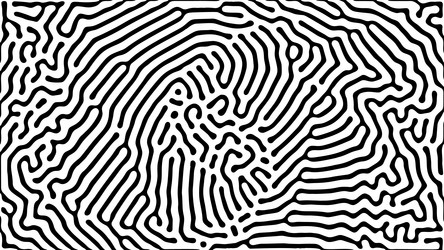 geometric abstract illusion art with concentric vector image