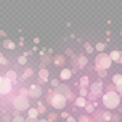 Soft glitter sparkles defocused rays lights bokeh vector