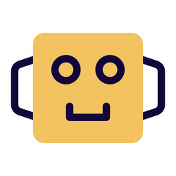 robot an advanced mechanism that actions vector image