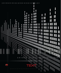 Abstract Tech Background vector image