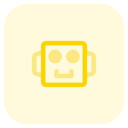 robot an advanced mechanism that actions vector image