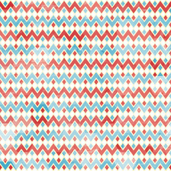 zigzag seamless pattern with grunge effect vector image