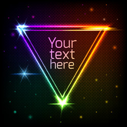 abstract geometric background with space for text vector image