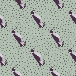 Cartoon childish seamless pattern with pale vector